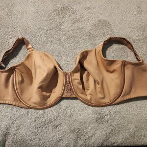 Vanity Fair Beauty Back Full Figure Minimizer Underwire Bra, 34H, Nude